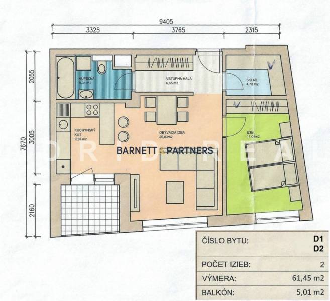 THE UNIQUE OFFER OF TWO AND THREE-ROOM APARTMENTS FOR RENT