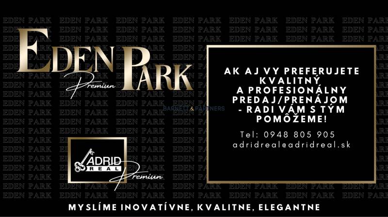 EDEN PARK ПРОЕКТ/В АРЕНДУ