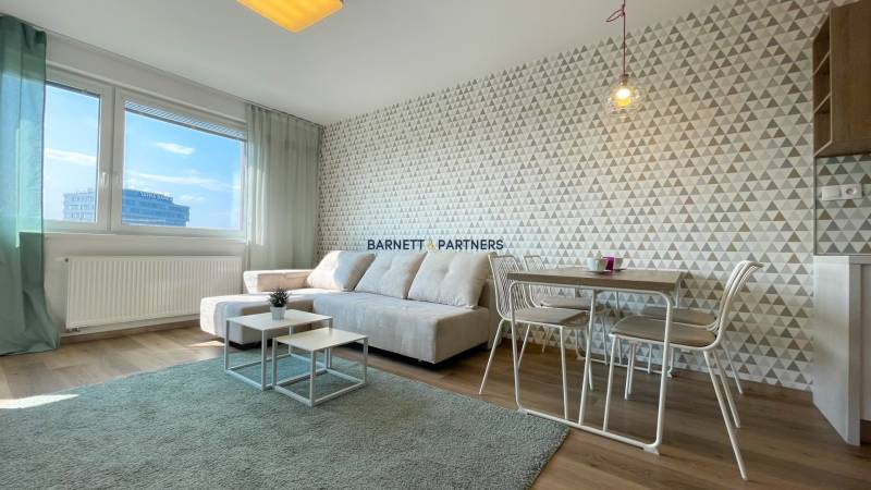 NEW BUILDING BYTY FUXOVA (F2) | DESIGN TWO-ROOM APARTMENT FOR RENT